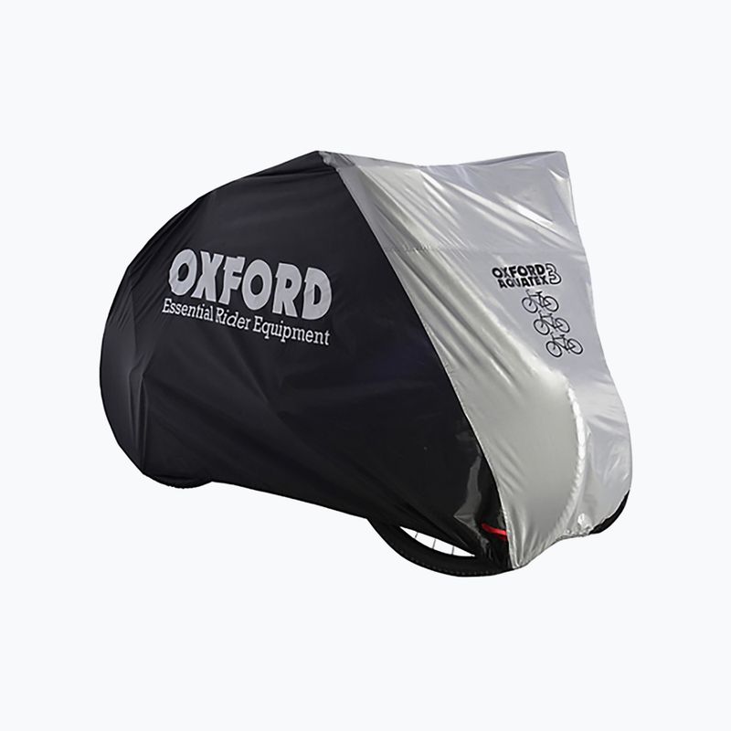 Fahrrad Abedeckung Hülle OXC Aquatex na 3 rowery black/silver