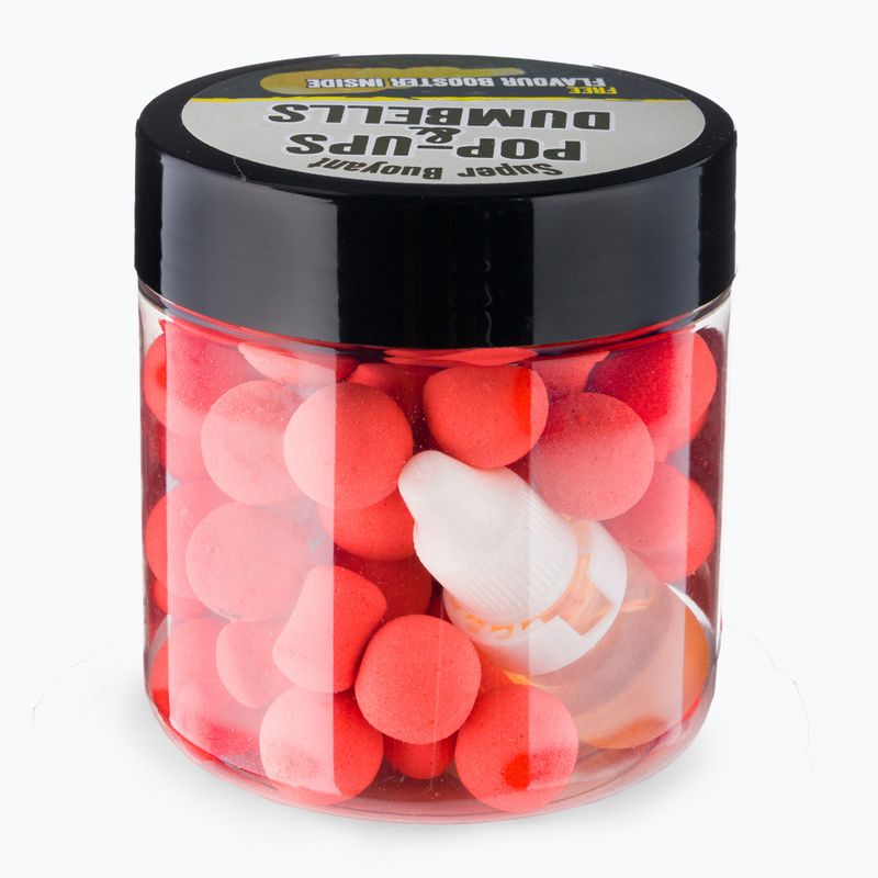 Dynamite Baits Robin Red Fluoro Pop Up 15mm rosa Karpfen Schwimmerbälle ADY040042 2