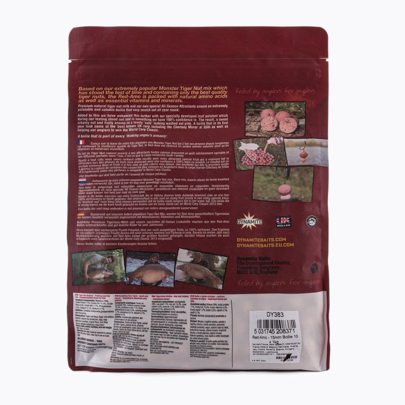 Dynamite Baits Monster Tiger Nut Red Amo rosa Karpfen Boilies ADY040383 2