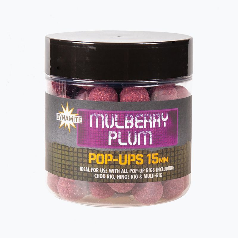Dynamite Baits Mulberry Plum Pop Up 15mm dunkel lila Karpfen Schwimmer Kugeln ADY041014