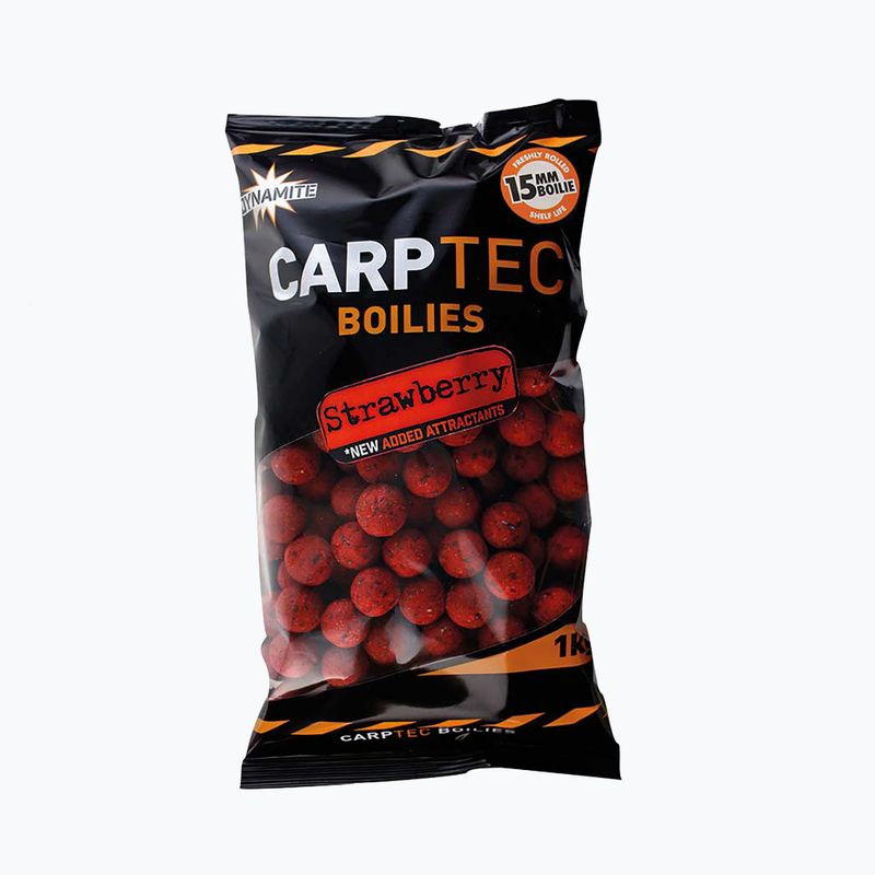 Dynamite Baits Carptec Strawberry Karpfen Boilies rot ADY041166
