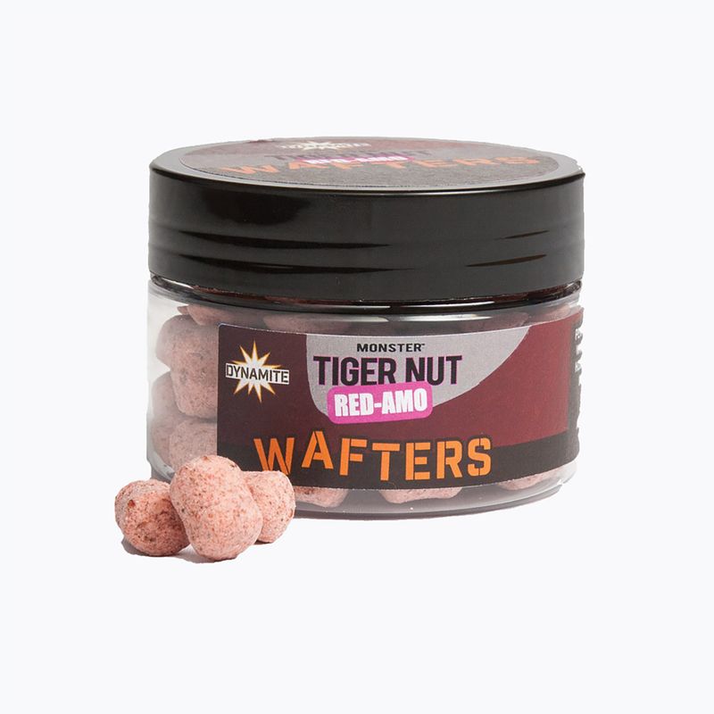 Dynamite Baits Monster Tiger Nut Red Amo Wafter Karpfen Hanteln Köder rosa ADY042223