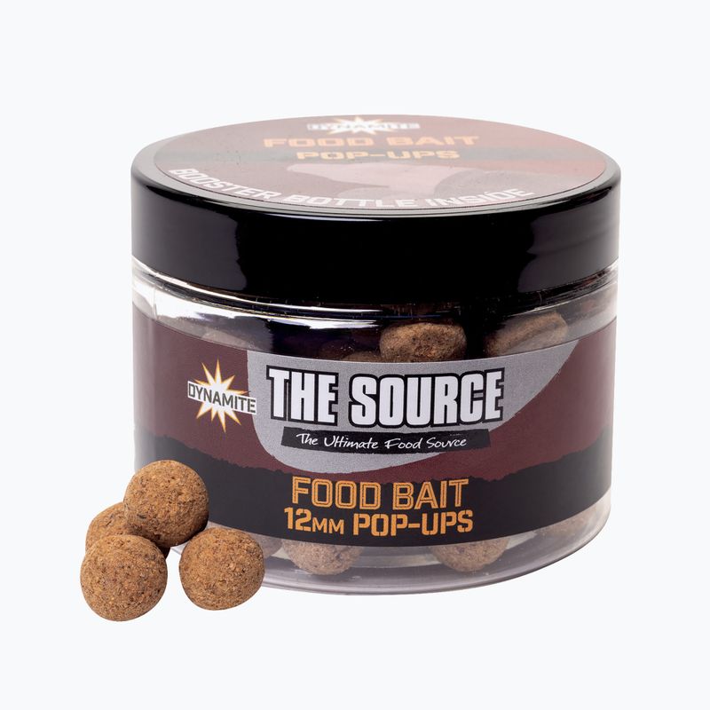 Dynamite Baits Source Pop Up braun Karpfen Schwimmer Kugeln ADY041255