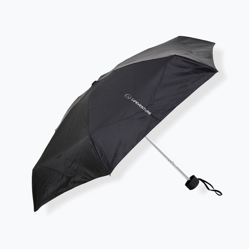 Touristischer Regenschirm Lifeventure Trek Umbrella schwarz LM946