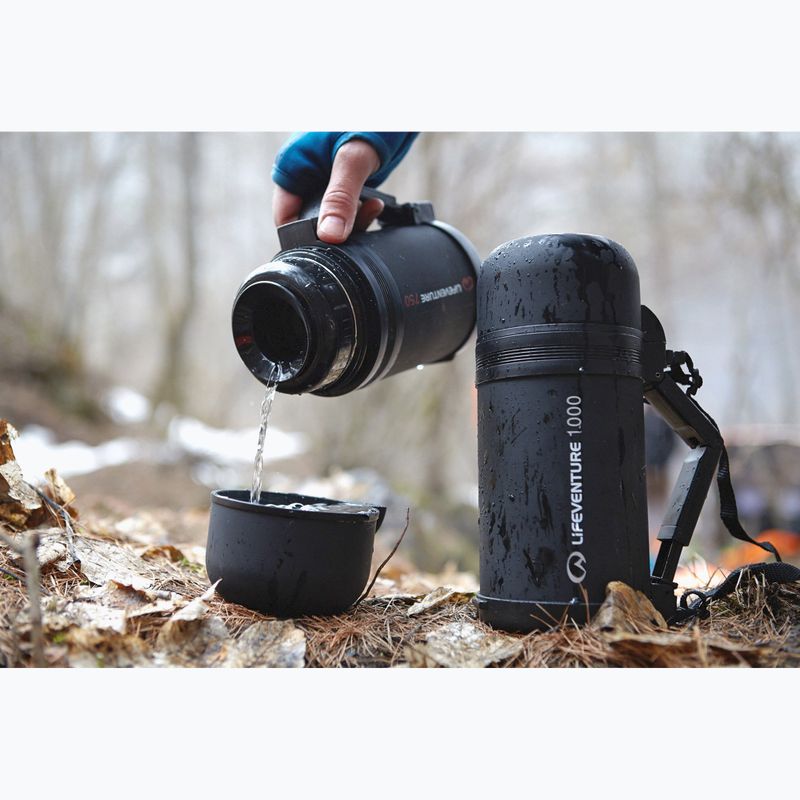 Lifeventure TiV Widemouth Isolierflasche 800 ml dunkelgrau 5