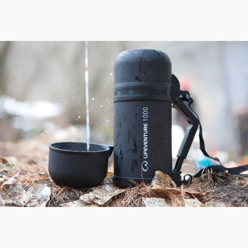 Lifeventure TiV Widemouth Isolierflasche 1000 ml dunkelgrau 5