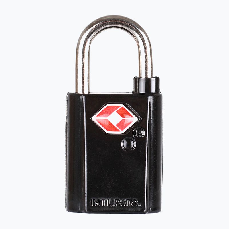 Lifeventure TSA Mini Vorhängeschlösser 2er Pack schwarz 3