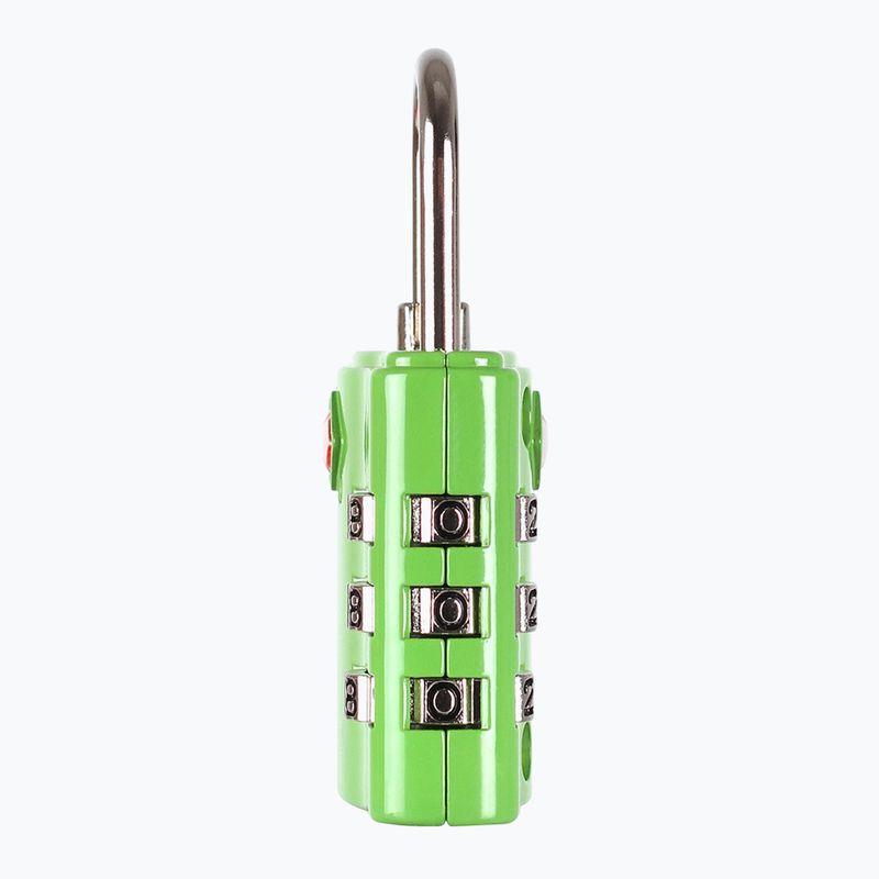 Lifeventure TSA Combi Lock Vorhängeschloss grün 2