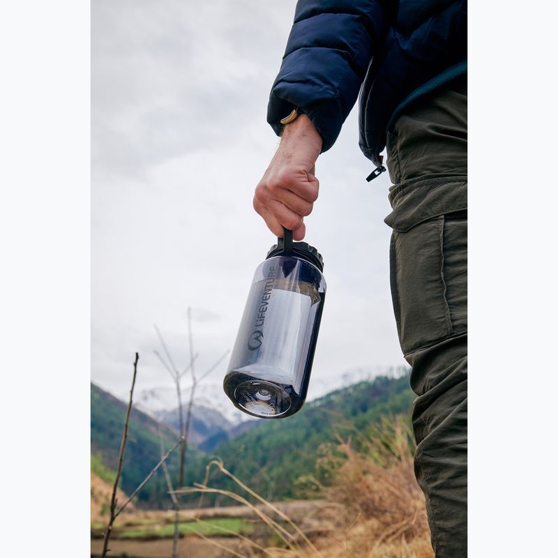 Lifeventure Tritan Flask 1000 ml Reiseflasche graphit 2