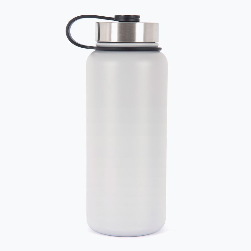 Lifeventure Edelstahlflasche 1000 ml Thermoflasche hellgrau 2