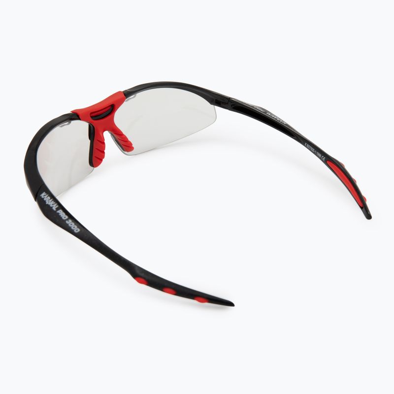 Squashbrille Karakal Pro 3000 black/red 2