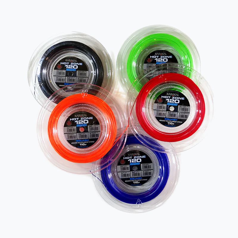 Squashsaite Karakal Hot Zone Braided 120 11 schwarz 2