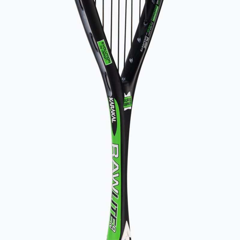 Squashschläger Karakal Raw Pro Lite 2.0 schwarz-grün KS21001 4