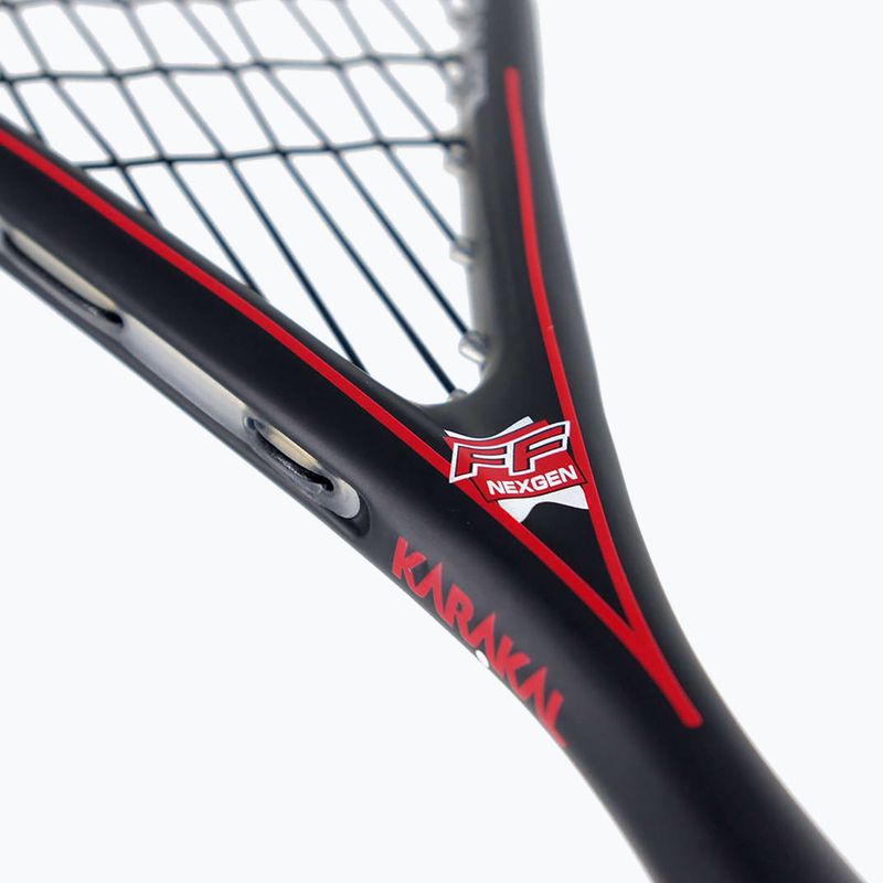 Squashschläger Karakal SN 90 2.0 schwarz-rot KS22003 9
