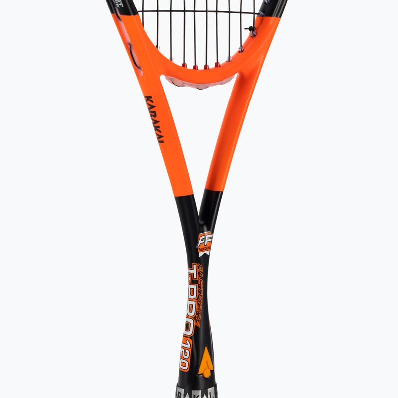 Squashschläger Karakal T-Pro 120 orange und schwarz KS22005 4