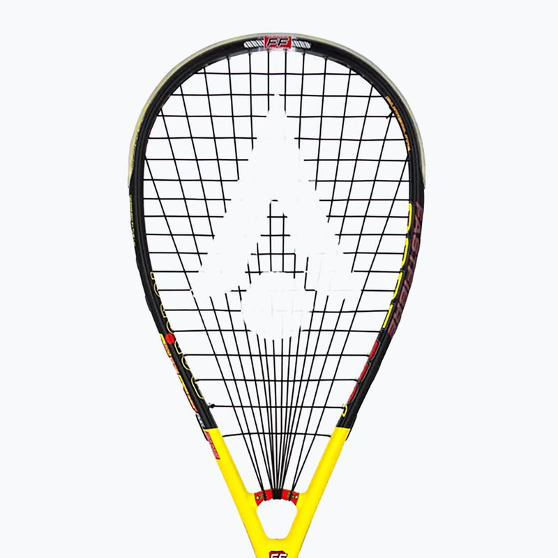 Squashschläger Karakal Core Pro 2.0 schwarz/gelb 3