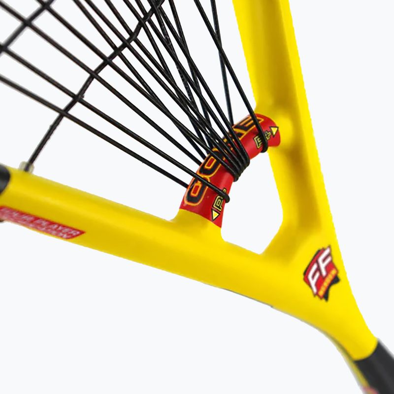 Squashschläger Karakal Core Pro 2.0 schwarz/gelb 5