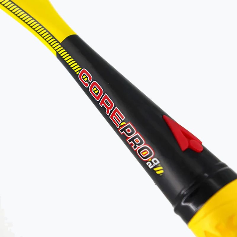 Squashschläger Karakal Core Pro 2.0 schwarz/gelb 6