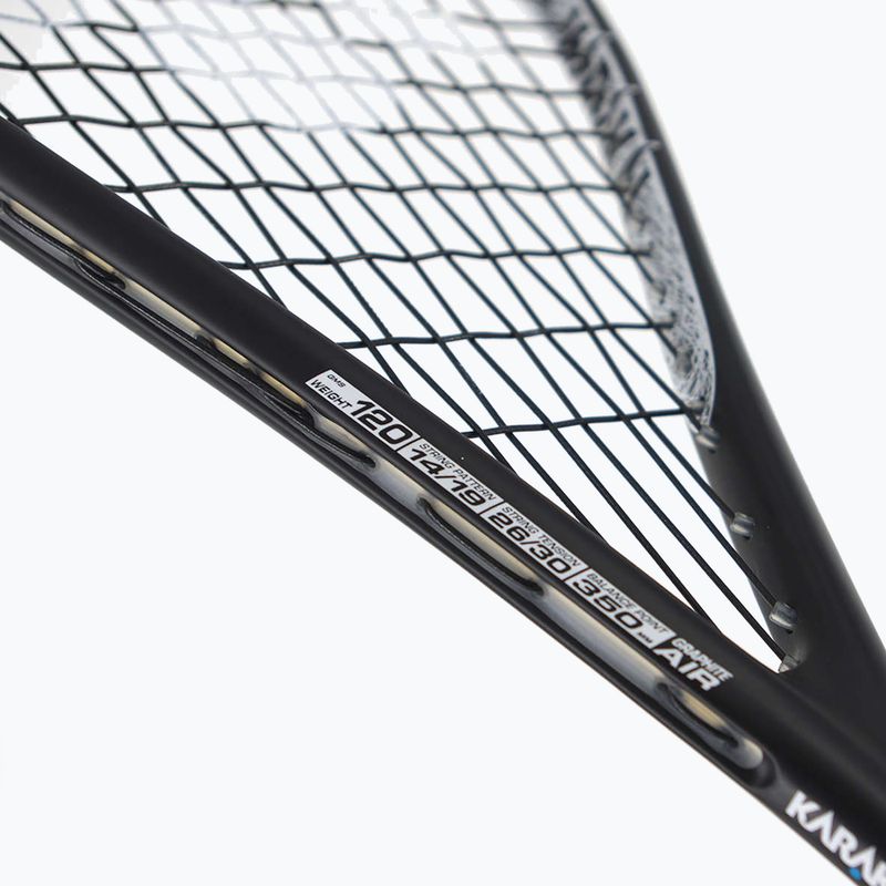 Squashschläger Karakal Air Speed schwarz 5