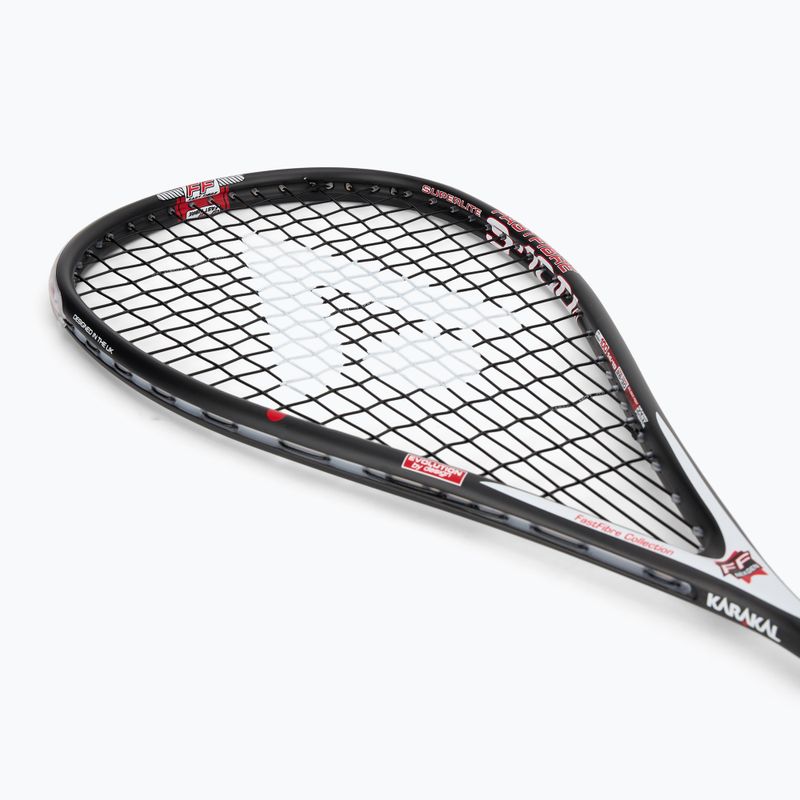 Squashschläger Karakal S-100 FF 2.1 white 5