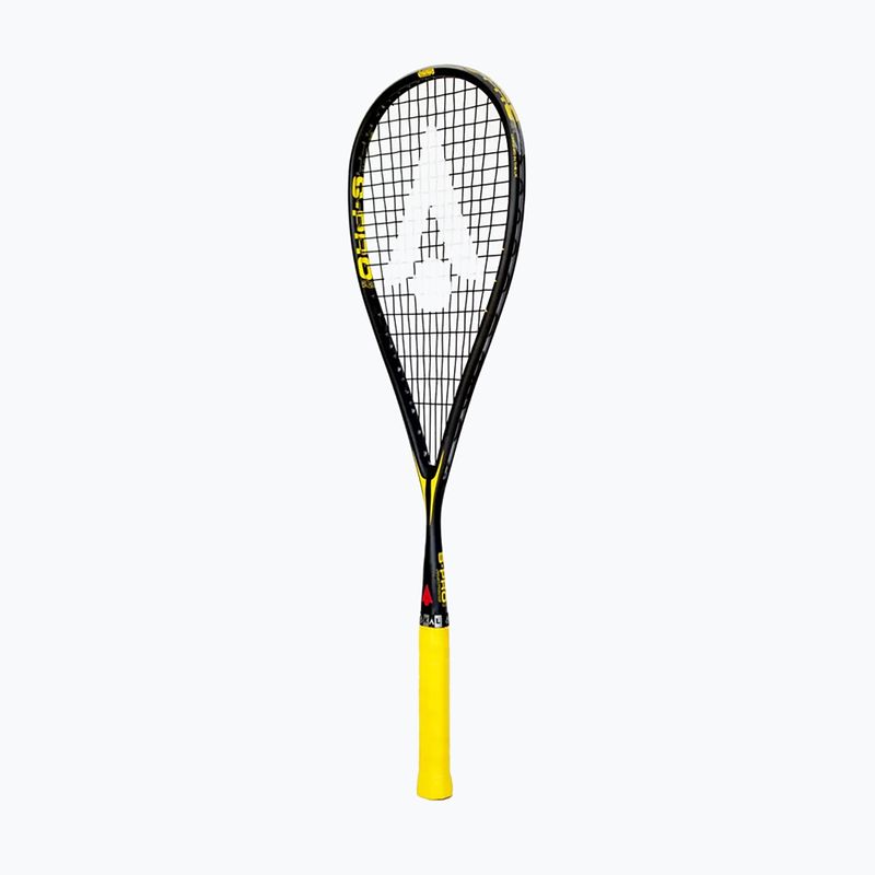 Squashschläger Karakal S-Pro 2.2 black/yellow 3