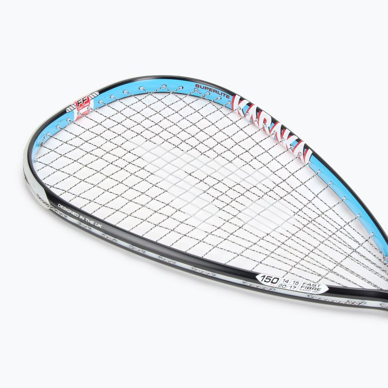 Squashschläger Karakal 150 FF SQ 57 schwarz 5