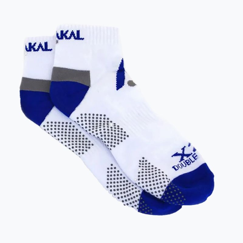 Karakal X2+ Trainer Tennissocken weiß und navy blau KC533 5