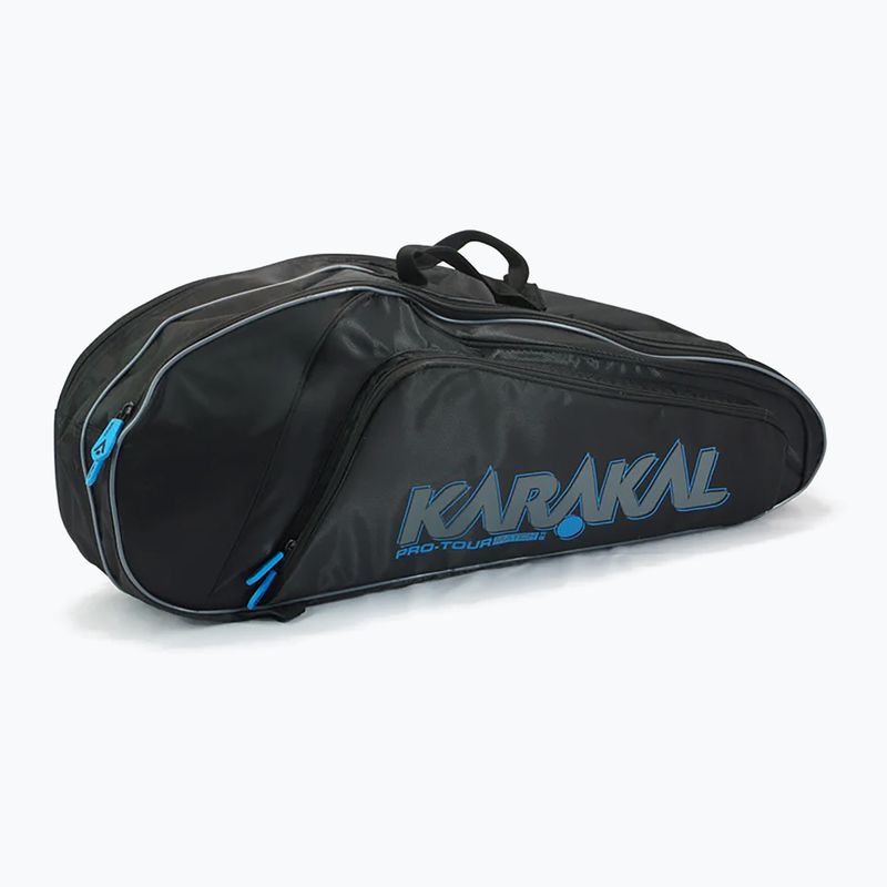 Squaschtasche Karakal Pro Tour Match 2.1 4R black / blue 3