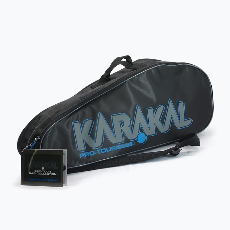 Squaschtasche Karakal Pro Tour Match 2.1 4R black / blue 4