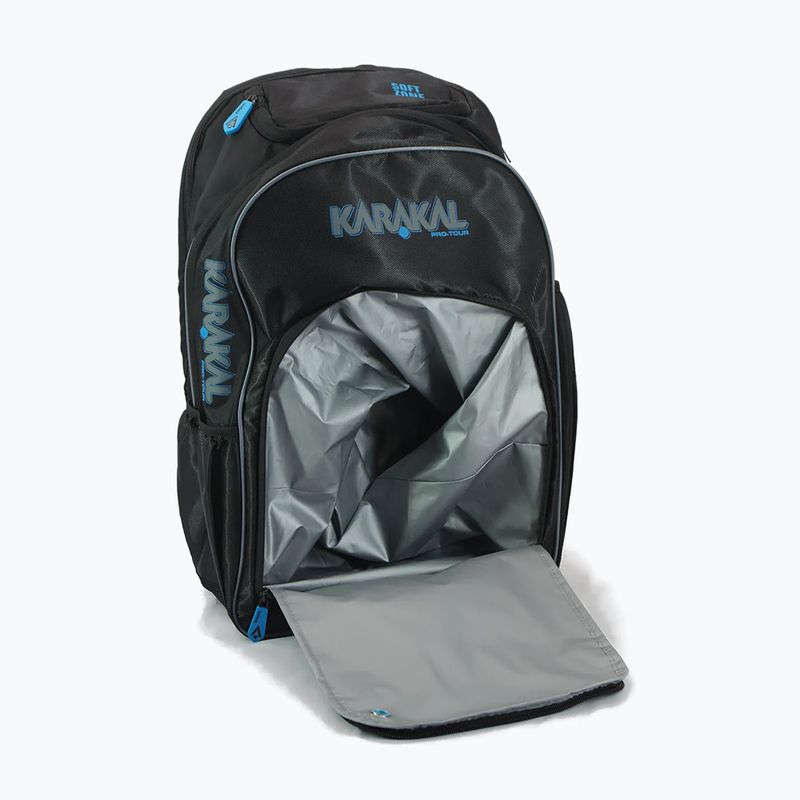 Squash-Rucksack Karakal Pro Tour 2.1 30 l schwarz/blau 5