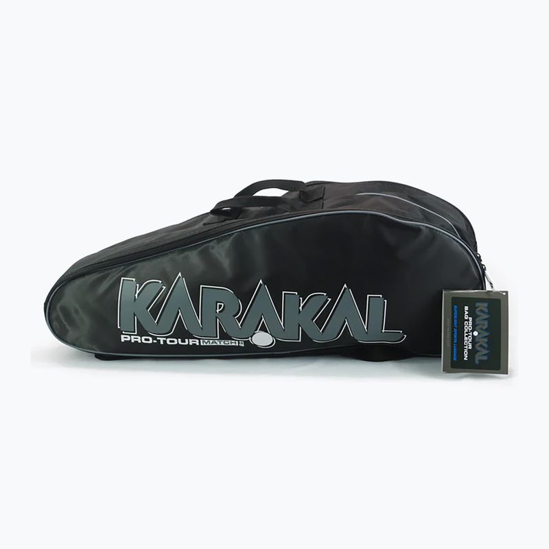 Squaschtasche Karakal Pro Tour Match 2.1 4R black / white 5