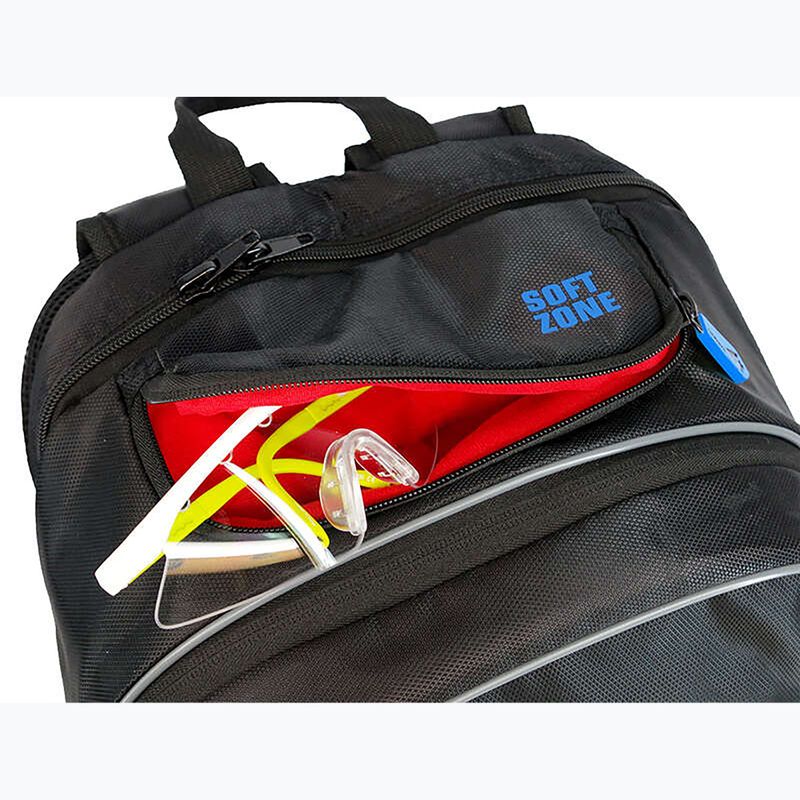 Squash-Rucksack Karakal Pro Tour 2.1 30 l schwarz/gelb 5