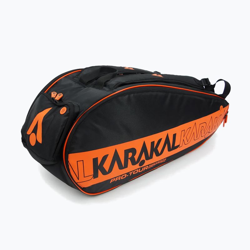 Squash-Tasche Karakal Pro Tour Comp 2.2 9R orange 2