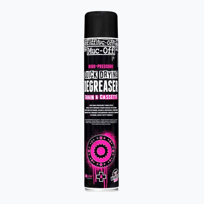 Muc-Off Hochdruck-Schnelltrocknung Entfettungskette&Cassete 750 ml