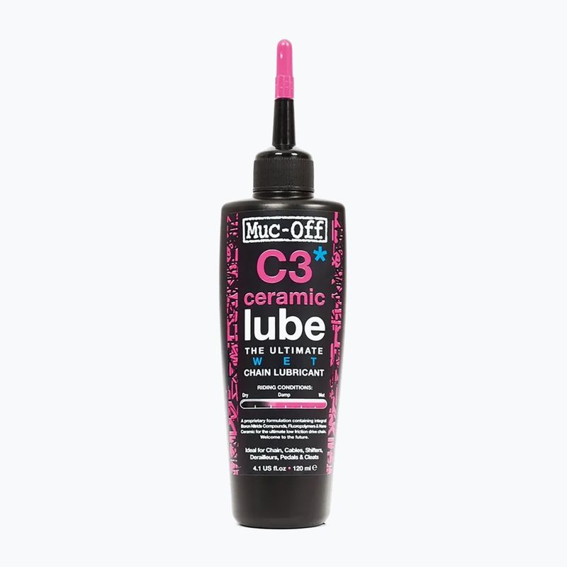 Muc-Off C3 Wet Ceramic Kettenschmiermittel 120 ml
