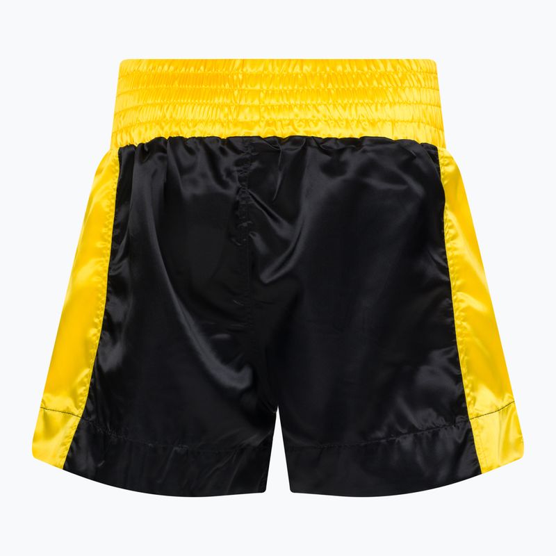 Trainingsshorts EVERLAST Muay Thai schwarz-gold EM6 2