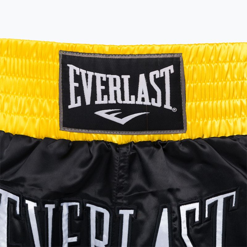 Trainingsshorts EVERLAST Muay Thai schwarz-gold EM6 3