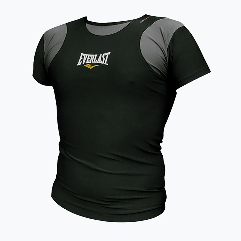 Men's EVERLAST Kurzarm Rashguard schwarz-grau 4429