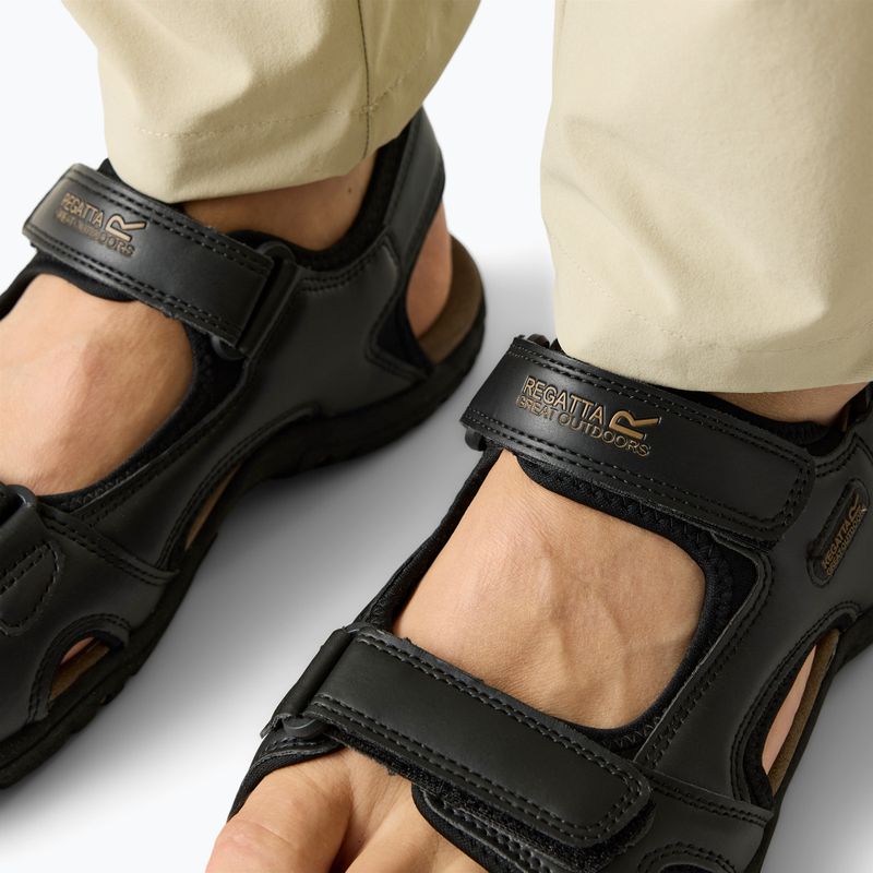 Herrensandalen REGATTA Haris black 10