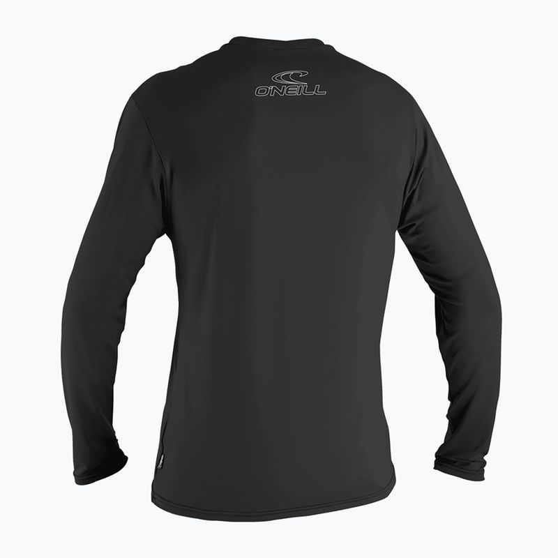 Men's O'Neill Basic Skins Schwimmen Shirt schwarz 4339 2