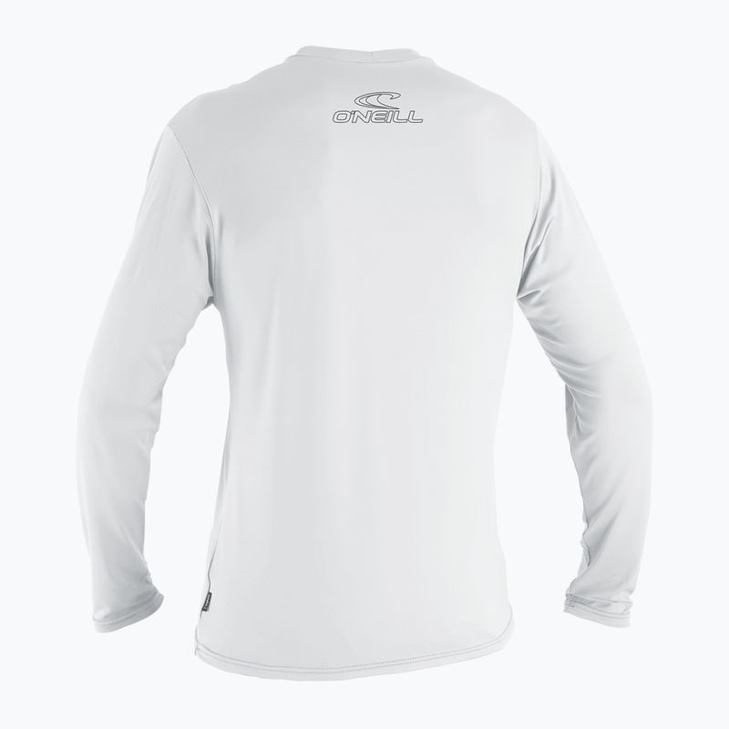 Schwimm Longsleeve  Herren O'Neill Basic Skins Sun Shirt white 2