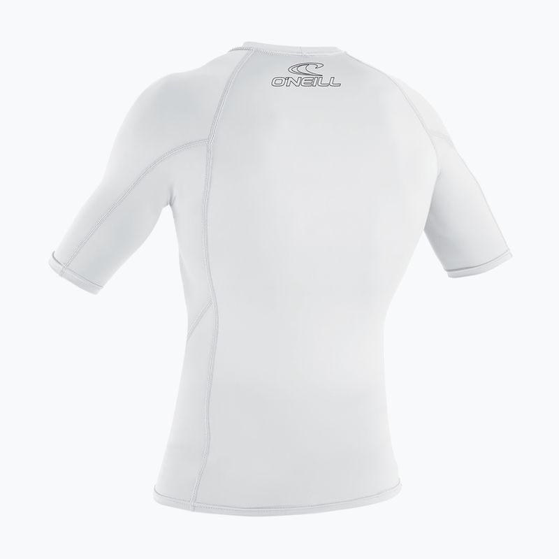 Schwimm T-Shirt Kinder O'Neill Basic Skins Rash Guard white 2
