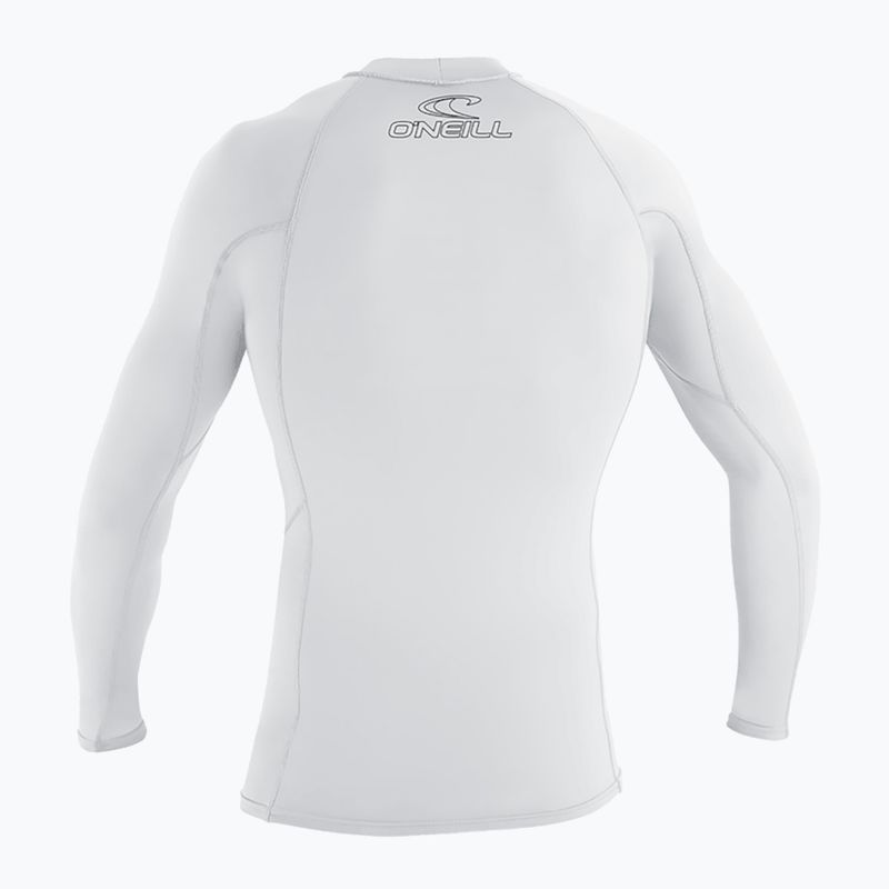 Kinderschwimmen Longsleeve O'Neill Youth Basic Skins Rash Guard weiß 2