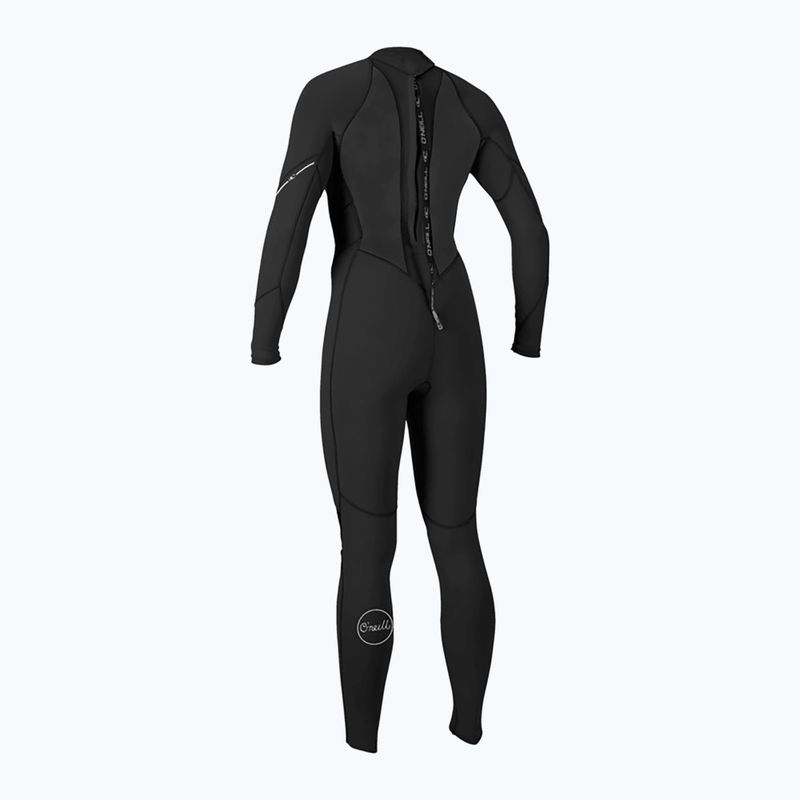 Damen Schwimm-Neoprenanzug O'Neill Bahia 3/2 Back Zip Full black/black/black 2