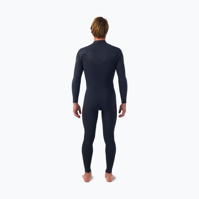 Herren Schwimm-Neoprenanzug O'Neill Hyperfreak 5/4+ mm Chest Zip Full black/black 2