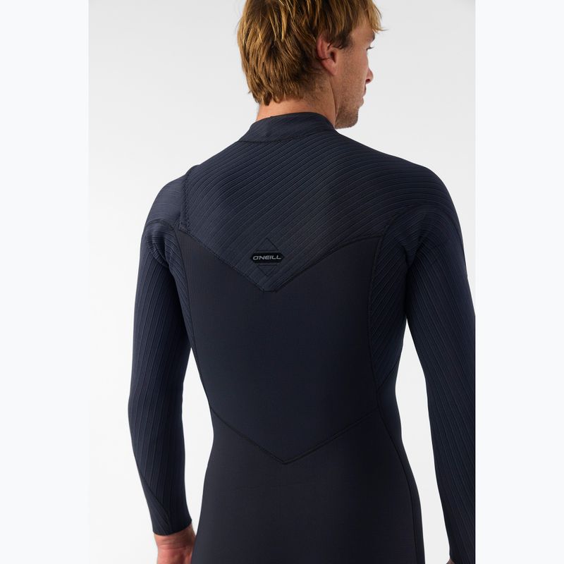 Herren Schwimm-Neoprenanzug O'Neill Hyperfreak 5/4+ mm Chest Zip Full black/black 7