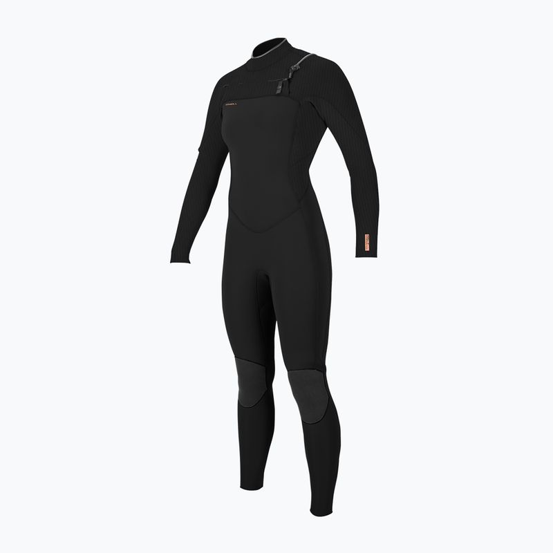 Damen Schwimm-Neoprenanzug O'Neill Hyperfreak 4/3+ mm Chest Zip Full black/black