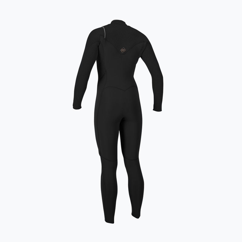 Damen Schwimm-Neoprenanzug O'Neill Hyperfreak 4/3+ mm Chest Zip Full black/black 2