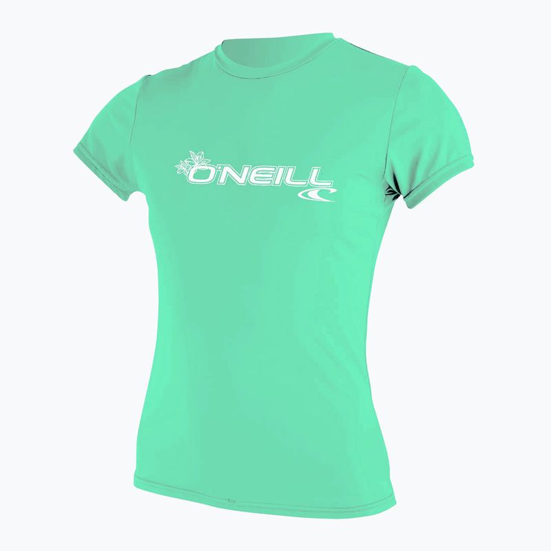 Damen Badeshirt O'Neill Basic Skins Sun Shirt hell aqua