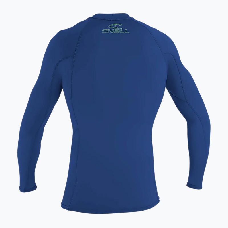 O'Neill Basic Skins Rash Guard Kinder Schwimmen Shirt blau 3346 5